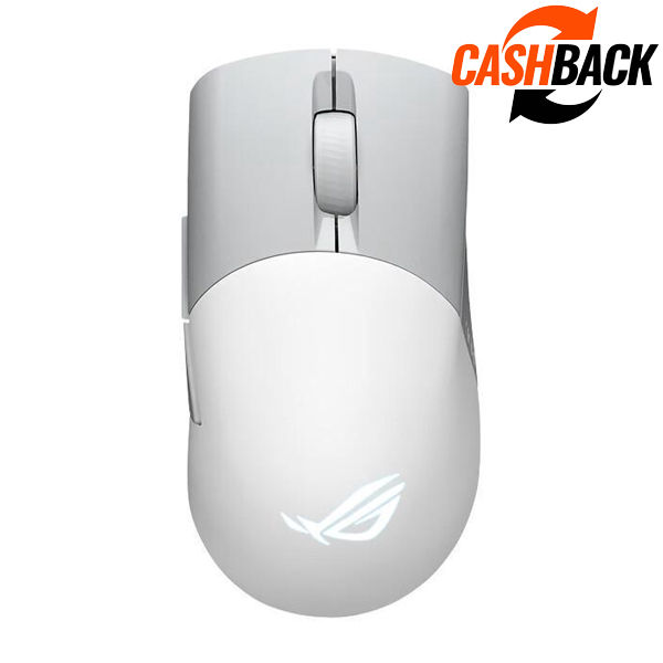 Herná myš Asus ROG Keris Wireless Aimpoint Lightweight RGB Gaming Mouse, biela 90MP02V0-BMUA10