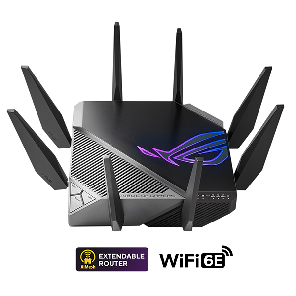 Asus ROG Rapture GT-AXE11000 trojpásmový Wi-Fi 6E router