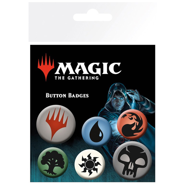 E-shop Balíček odznakov Mana Symbols (Magic the Gathering) BP0799