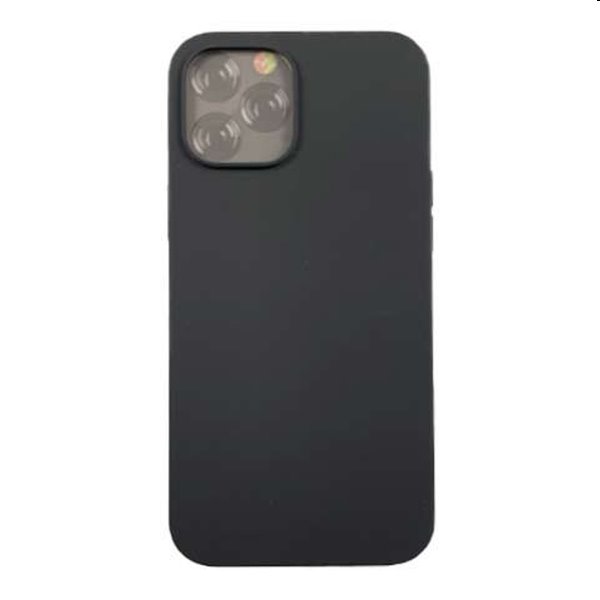 Devia kryt Nature Series Silicone Case pre Apple iPhone 12 Pro Max, čierne 6938595341410