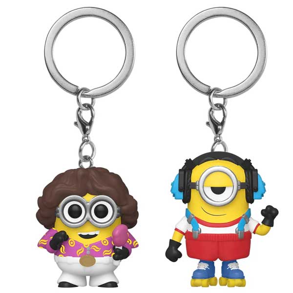 Funko POP! 2 Pack Kľúčenky Bob & Roller Skating Stuart (Minions) Funko POP! 2 Pack Kľúčenky Bob & Roller Skating Stuart (Minions)