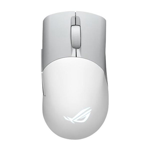 Herná bezdrôtová myš ASUS ROG Keris Aimpoint Lightweight RGB, biela