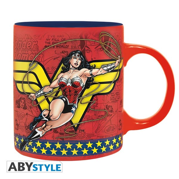 Hrnček Wonder Woman Action (DC) 320 ml ABYMUG663