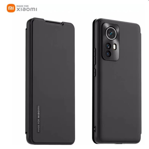 Knižkové puzdro Made for Xiaomi pre Xiaomi 12 Pro, čierna