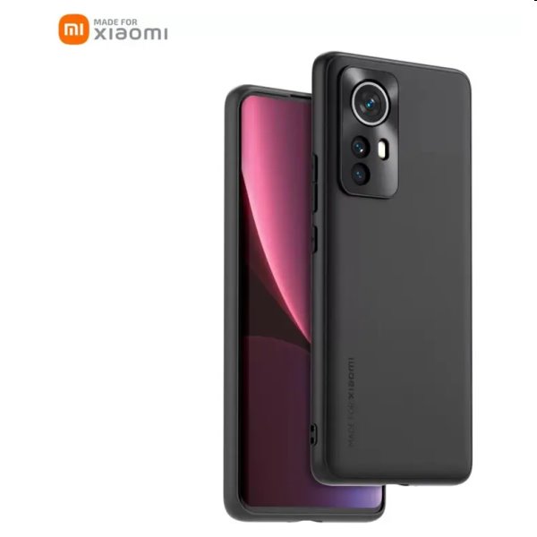 Zadný kryt Made for Xiaomi TPU pre Xiaomi 12/12X, čierna