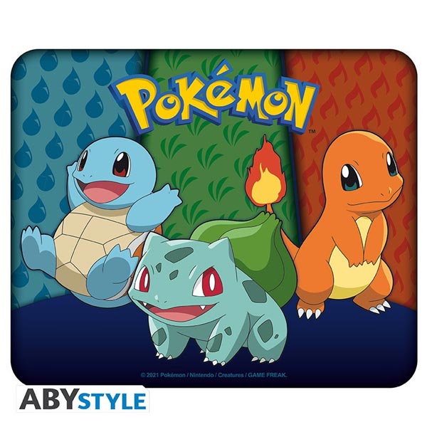 Podložka pod myš Starters Kanto (Pokémon) ABYACC404