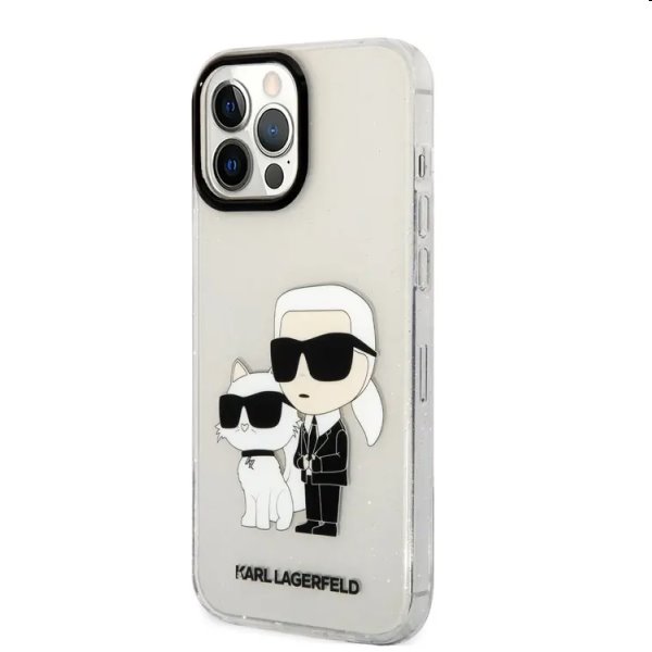 Zadný kryt Karl Lagerfeld MagSafe IML pre Apple iPhone 13 Pro Max, transparentná