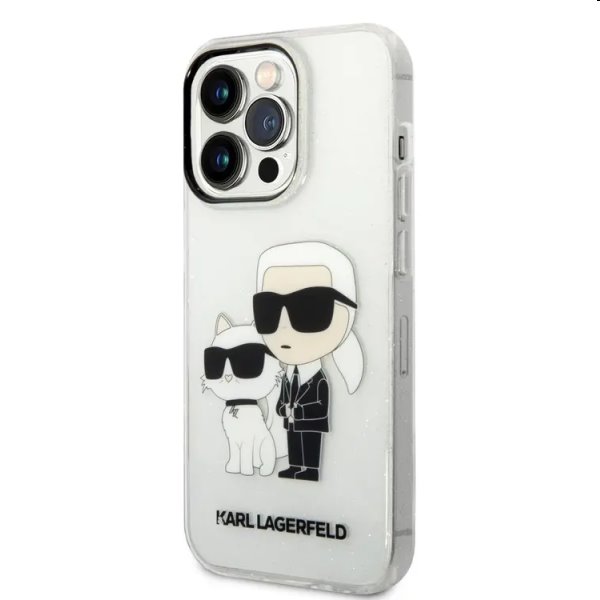 Zadný kryt Karl Lagerfeld MagSafe IML pre Apple iPhone 14 Pro Max, transparentná