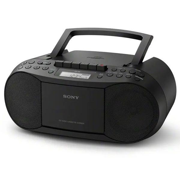 Rádiomagnetofón Sony CFD-S70 s CD prehrávačom, čierny