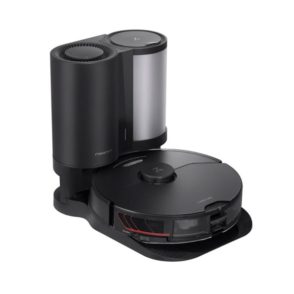 Roborock S7 Max V+ black, robotický vysávač, čierny (S7 Max V + Onyx Auto Empty Dock)