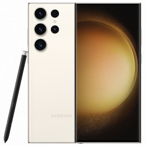 Samsung Galaxy S23 Ultra, 8/256GB, cream, Trieda A - použité, záruka 12 mesiacov