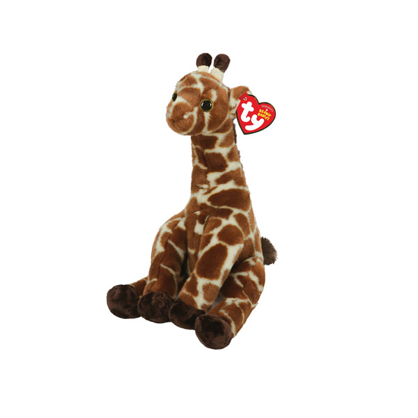 TY Plyšová žirafa Gavin, 15 cm
