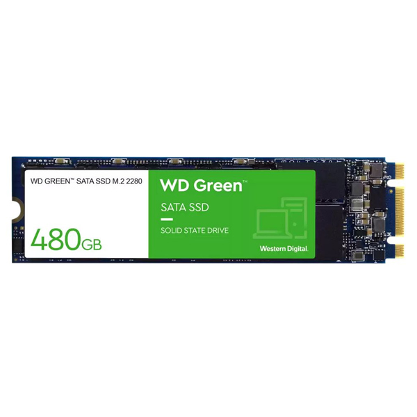 E-shop WD 480 GB Green SSD disk M.2 SATA 3R WDS480G3G0B