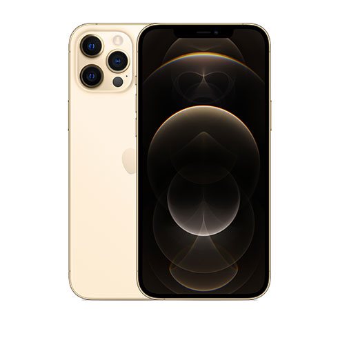 Apple iPhone 12 Pro Max, 128GB, zlatá, Trieda C - použité, záruka 12 mesiacov
