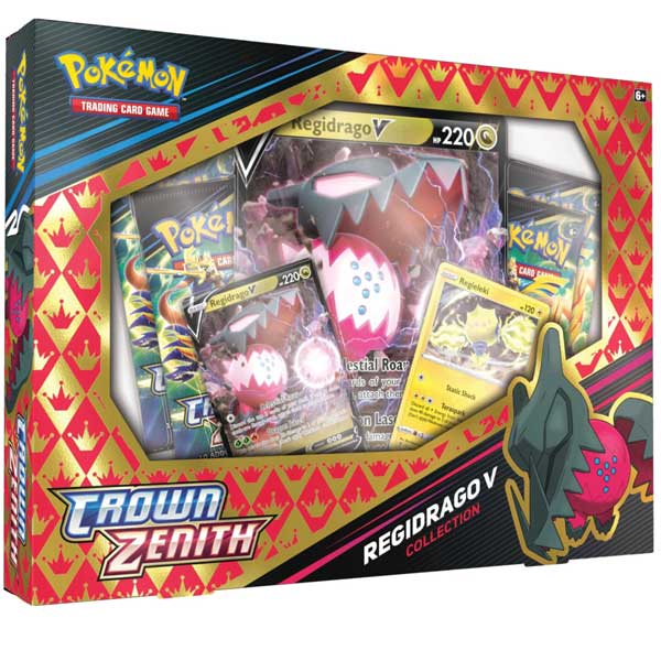 Kartová hra Pokémon TCG: Sword & Shield 12.5 Crown Zenith Regidrago V Box (Pokémon)