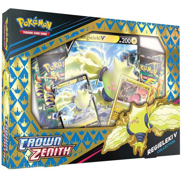Kartová hra Pokémon TCG: Sword & Shield 12.5 Crown Zenith Regieleki V Box (Pokémon)