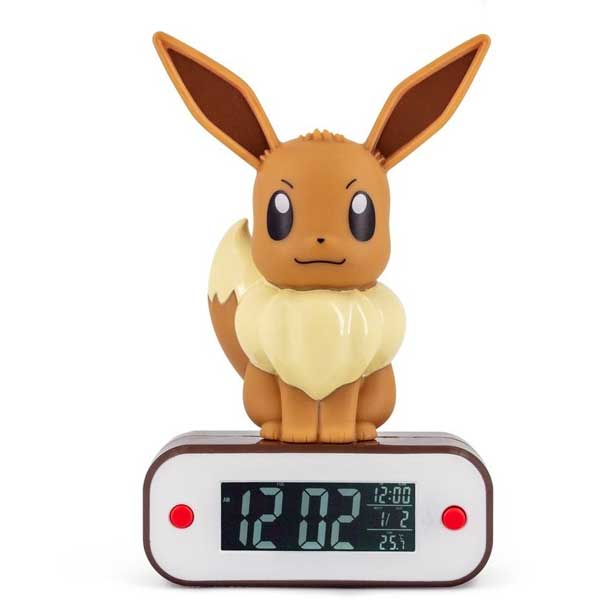 Lampa s budíkom Eevee (Pokemon)