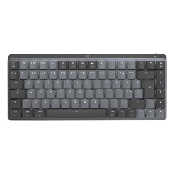 Logitech MX Mechanical Mini pre Mac Minimalist bezdrôtová Illuminated klávesnica - Space Grey - US INT'L  - OPENBOX (Rozbale