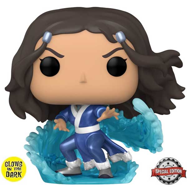 POP! Animation: Katara (Avatar The Last Airbender) Metallic Special Edition (Glows in The Dark)