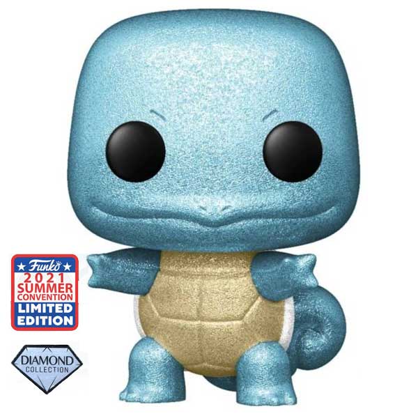 POP! Games: Squirtle (Pokémon) 2021 Summer Convention Limited (Diamond Collection)