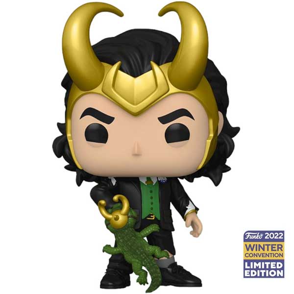 POP! President Loki (Marvel) 2022 Winter Convention Limited - OPENBOX (Rozbalený tovar s plnou zárukou)
