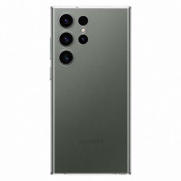 Puzdro Clear Cover pre Samsung Galaxy S23 Ultra, transparent