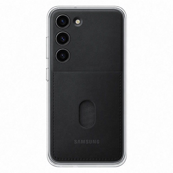 Zadný kryt Frame Cover pre Samsung Galaxy S23, čierna