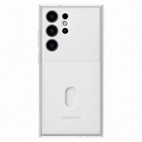 Puzdro Frame Cover pre Samsung Galaxy S23 Ultra, white EF-MS918CWEGWW