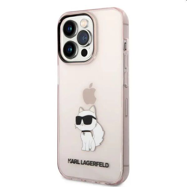 Zadný kryt Karl Lagerfeld IML Choupette NFT pre Apple iPhone 14 Pro Max, ružová