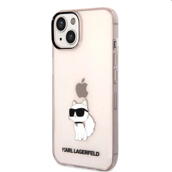 Zadný kryt Karl Lagerfeld IML Choupette NFT pre Apple iPhone 14, ružová