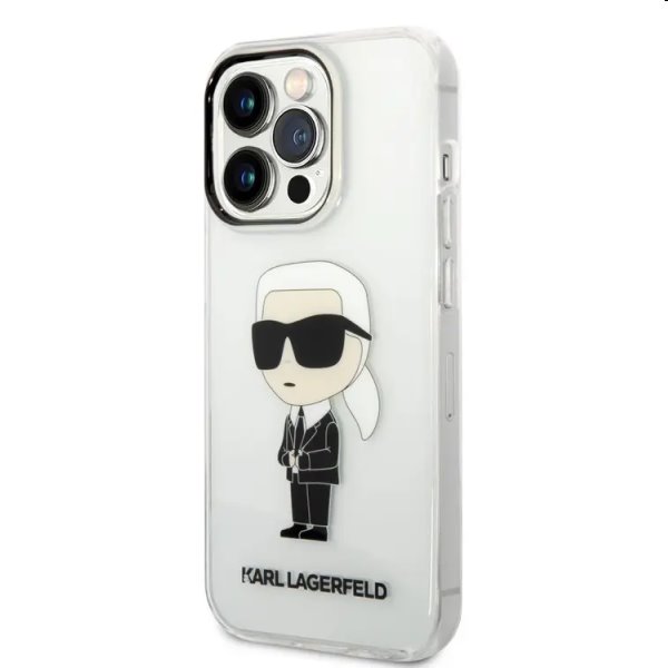 Zadný kryt Karl Lagerfeld IML Ikonik NFT pre Apple iPhone 14 Pro Max, transparentná 57983112425