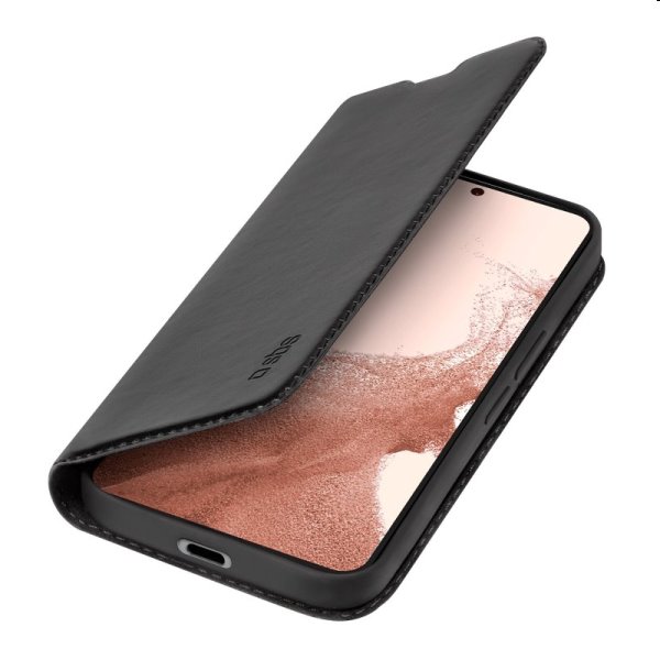 Puzdro SBS Book Wallet Lite pre Samsung Galaxy S23 Plus, čierne TEBKLITESAS23PK