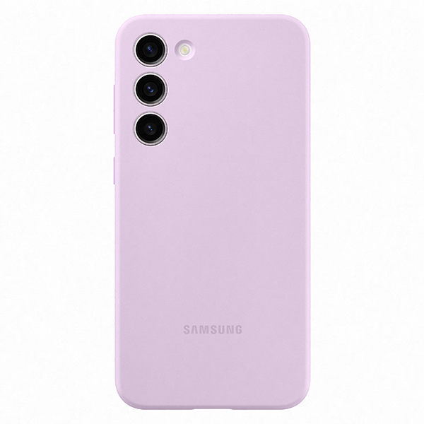 Puzdro Silicone Cover pre Samsung Galaxy S23 Plus, lilac EF-PS916TVEGWW