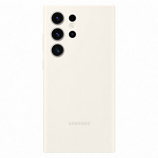 Puzdro Silicone Cover pre Samsung Galaxy S23 Ultra, cotton