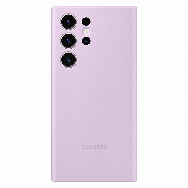 Puzdro Silicone Cover pre Samsung Galaxy S23 Ultra, lilac