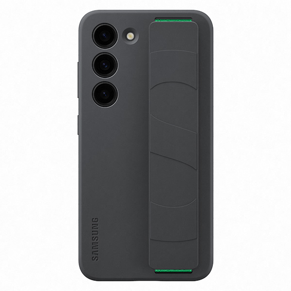 Puzdro Silicone Grip Cover pre Samsung Galaxy S23, black