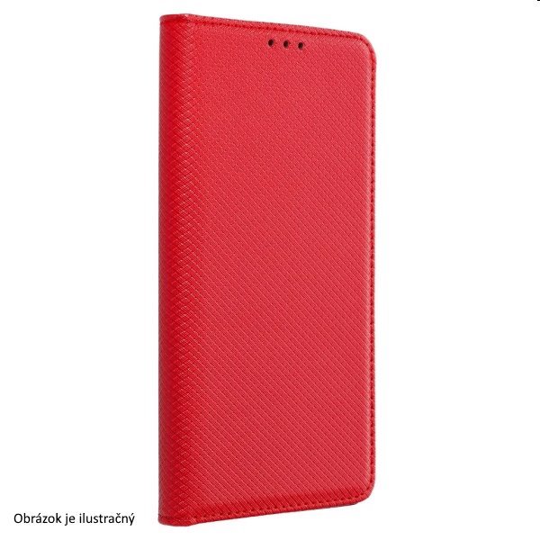 Puzdro Smart Case Book pre Motorola Moto G62, červené TEL181641