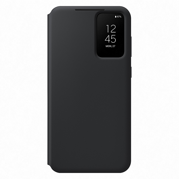 Puzdro Smart View Wallet pre Samsung Galaxy S23 Plus, black