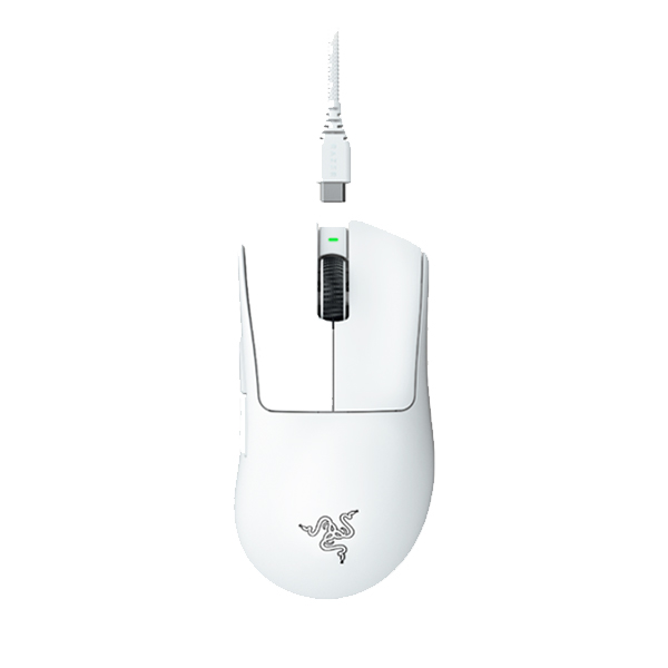 Razer DeathAdder V3 Pro, white - OPENBOX (Rozbalený tovar s plnou zárukou)