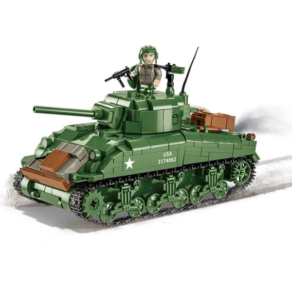 Cobi Company of Heroes 3 tank SHERMAN M4 A1