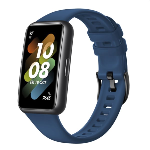 E-shop FIXED Silikónový remienok pre Huawei Band 7, modrá FIXSSTB-1053-BL