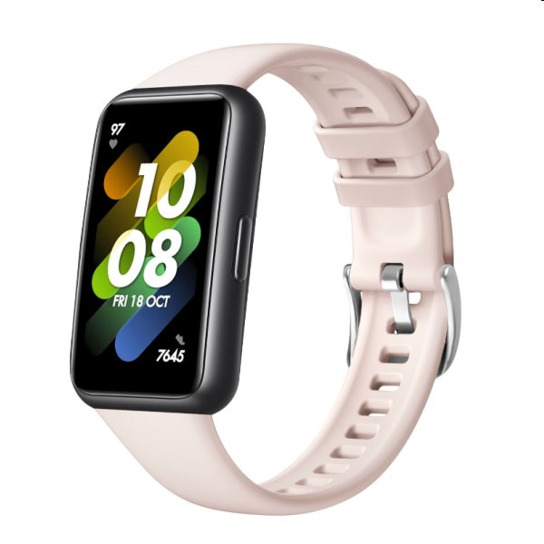 FIXED Silikónový remienok pre Huawei Band 7, ružová FIXSSTB-1053-PI