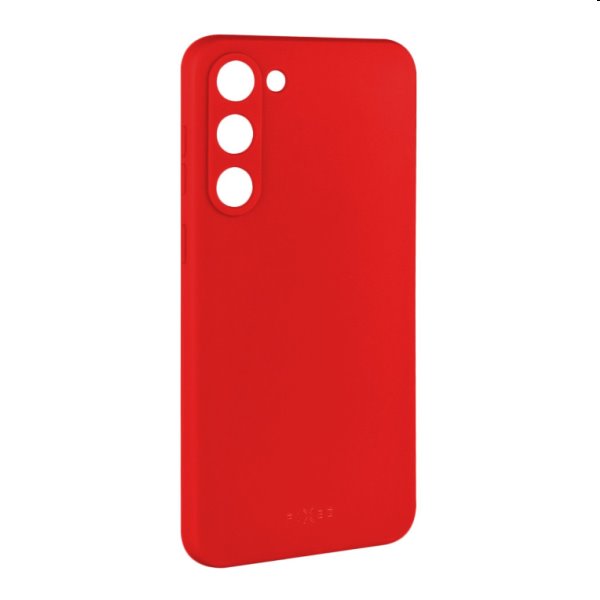 FIXED Story Zadný pogumovaný kryt pre Samsung Galaxy S23, červený FIXST-1040-RD