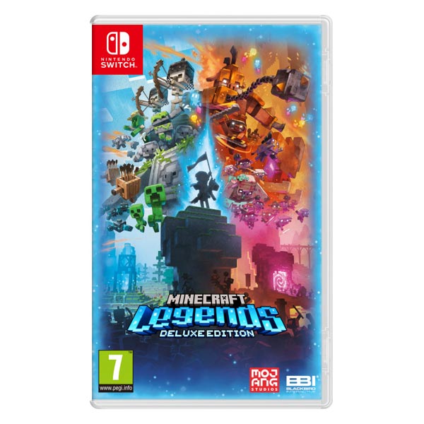 Minecraft Legends (Deluxe Edition) [NSW] - BAZÁR (použitý tovar)