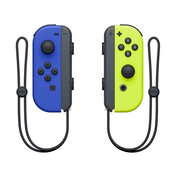 Ovládače Nintendo Joy-Con Pair, modrý / neónovo žltý - OPENBOX (Rozbalený tovar s plnou zárukou)
