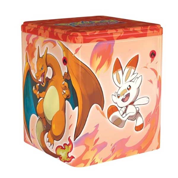 PKM Fire Stacking Tin (Pokémon) - OPENBOX (Rozbalený tovar s plnou zárukou) DE
