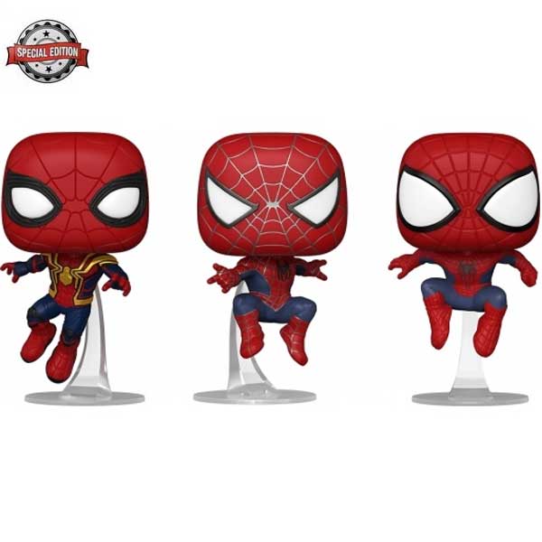 POP! 3 Pack Spider Man No Way Home (Marvel) Special Edition 3 Pack