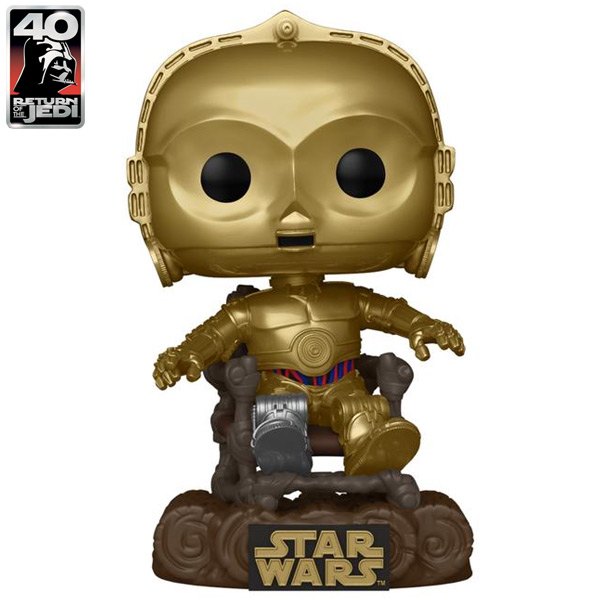 POP! C3P0 in Chair (Star Wars) Return of the Jedi 40th POP-0609