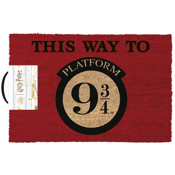 Rohožka This Way to Platform 9 34 (Harry Potter)