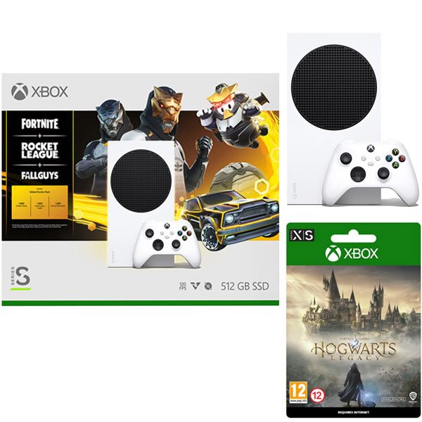 Xbox Series S (Holiday Bundle) + Hogwarts Legacy RRS-00010